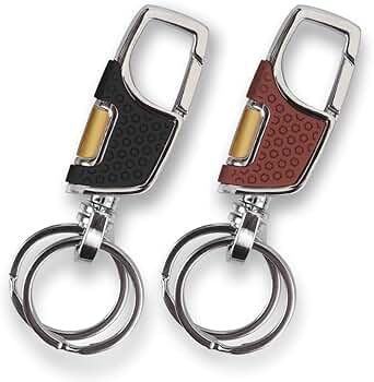 Amazon.com: homEdge Heavy Duty Key Chain, 2 Pack Car Key Chains