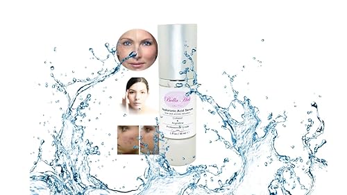 Miniatura 2 de Bellahut - Suero facial de ácido hialurónico 100% puro con colaxil y acetil hexapéptido-3 construye colágeno, combate las arrugas y ayuda a reducir