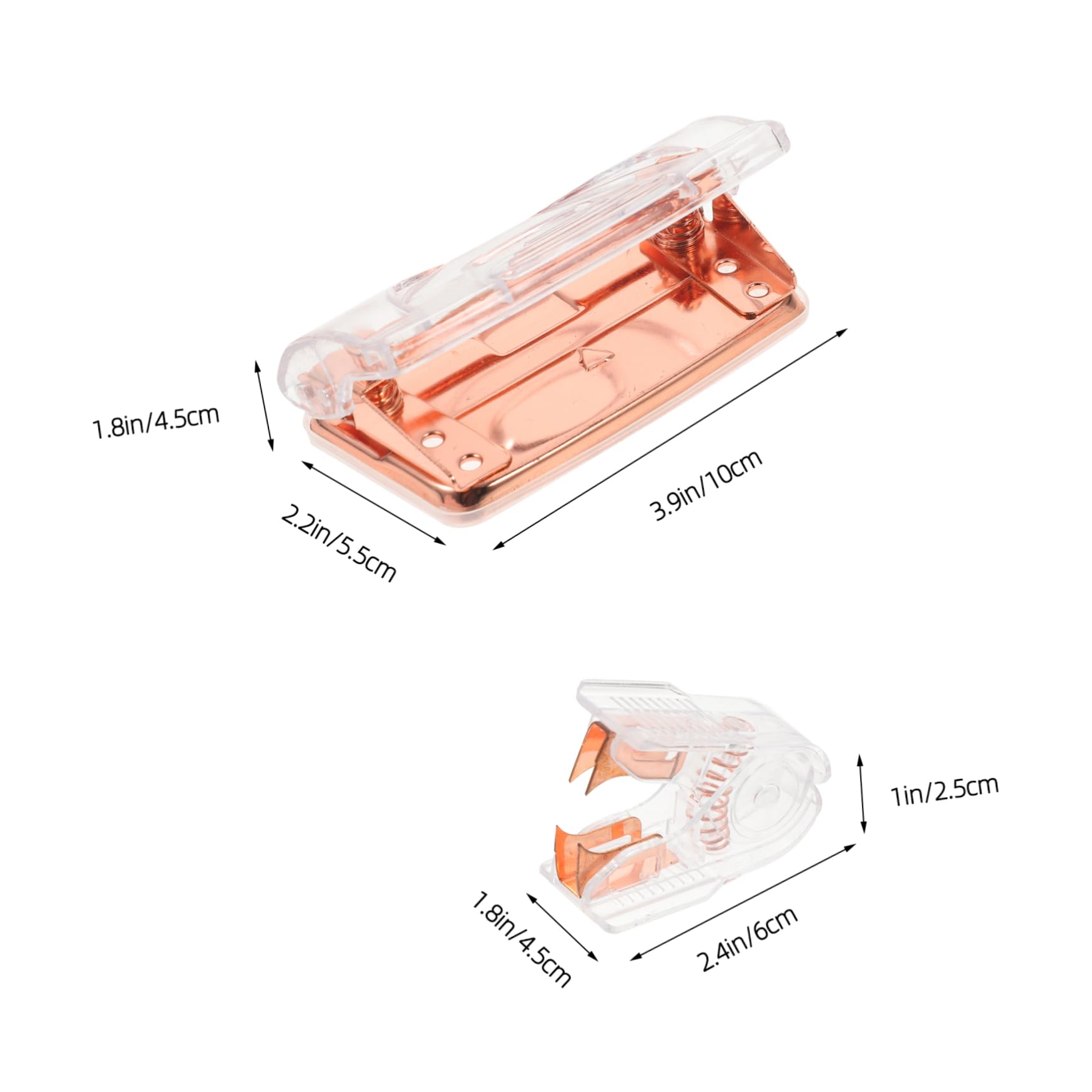 DOITOOL 4 Set Foratrice per Ufficio Elegante con Estrattore Graffette Perforatore Due e Pinzatrice Accessori Moderni per Documenti e Organizzazione Professionale
