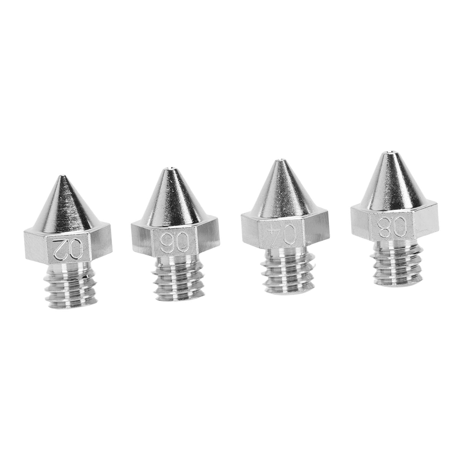 Cocoarm Ugelli per Stampante 3D, Set in Lega Ad Alta Durezza, 4 Dimensioni per Utenti della Serie Raise3D N Pro2 Pro3 E2