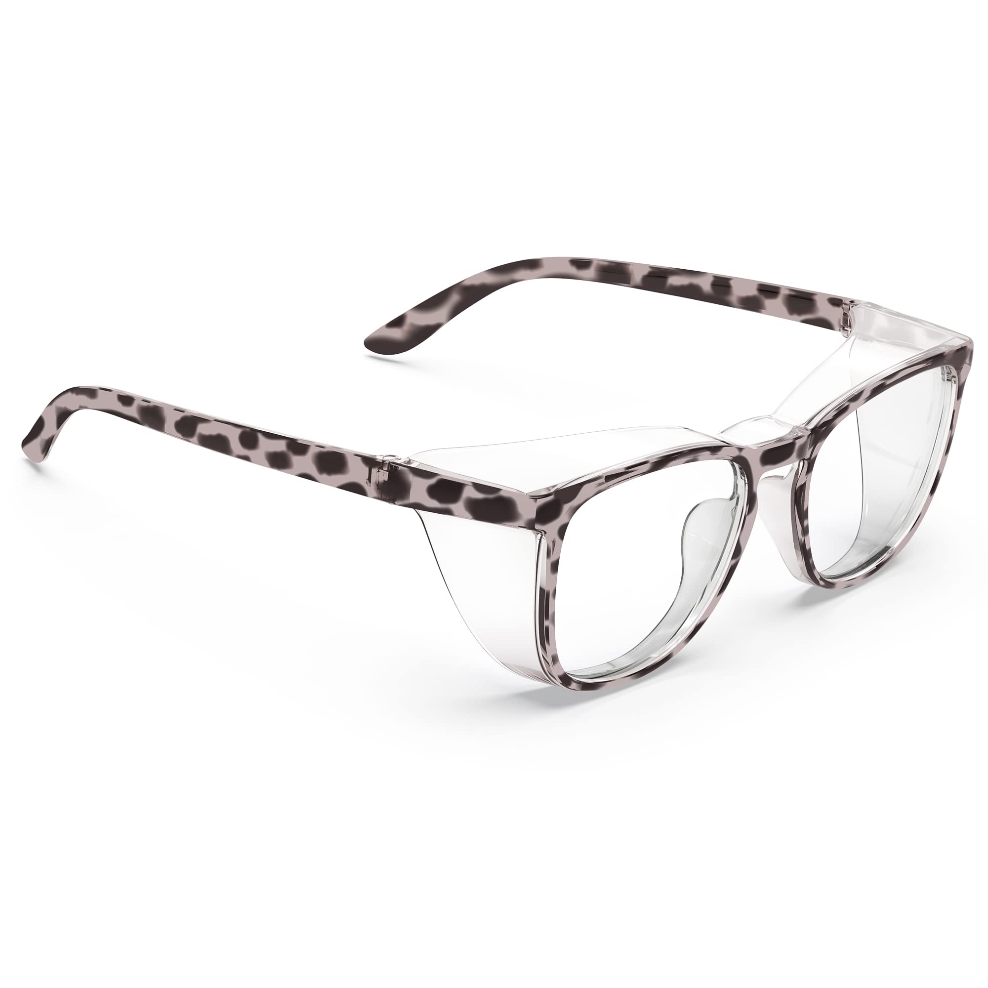 Elegantes gafas de seguridad, transparentes, antivaho, antiarañazos, para hombres y mujeres