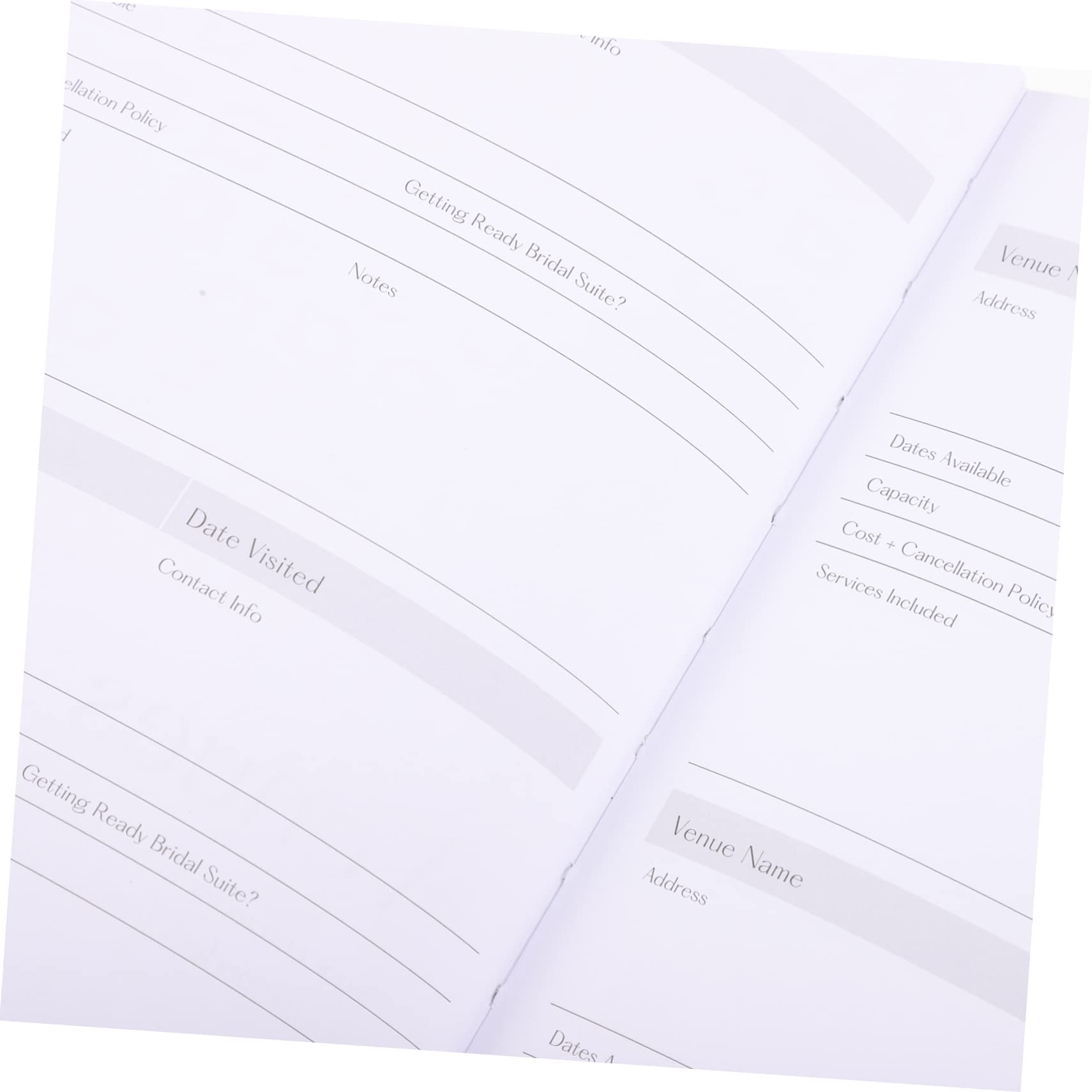 Hübsches Notizbuch, personalisiertes Notizbuch, elegantes Hochzeits-Notizbuch, Brautjungfern-Kalender-Notizbuch, Braut-Notizbuch, Planer, Hochzeitsgeschenke, Hochzeitsbraut
