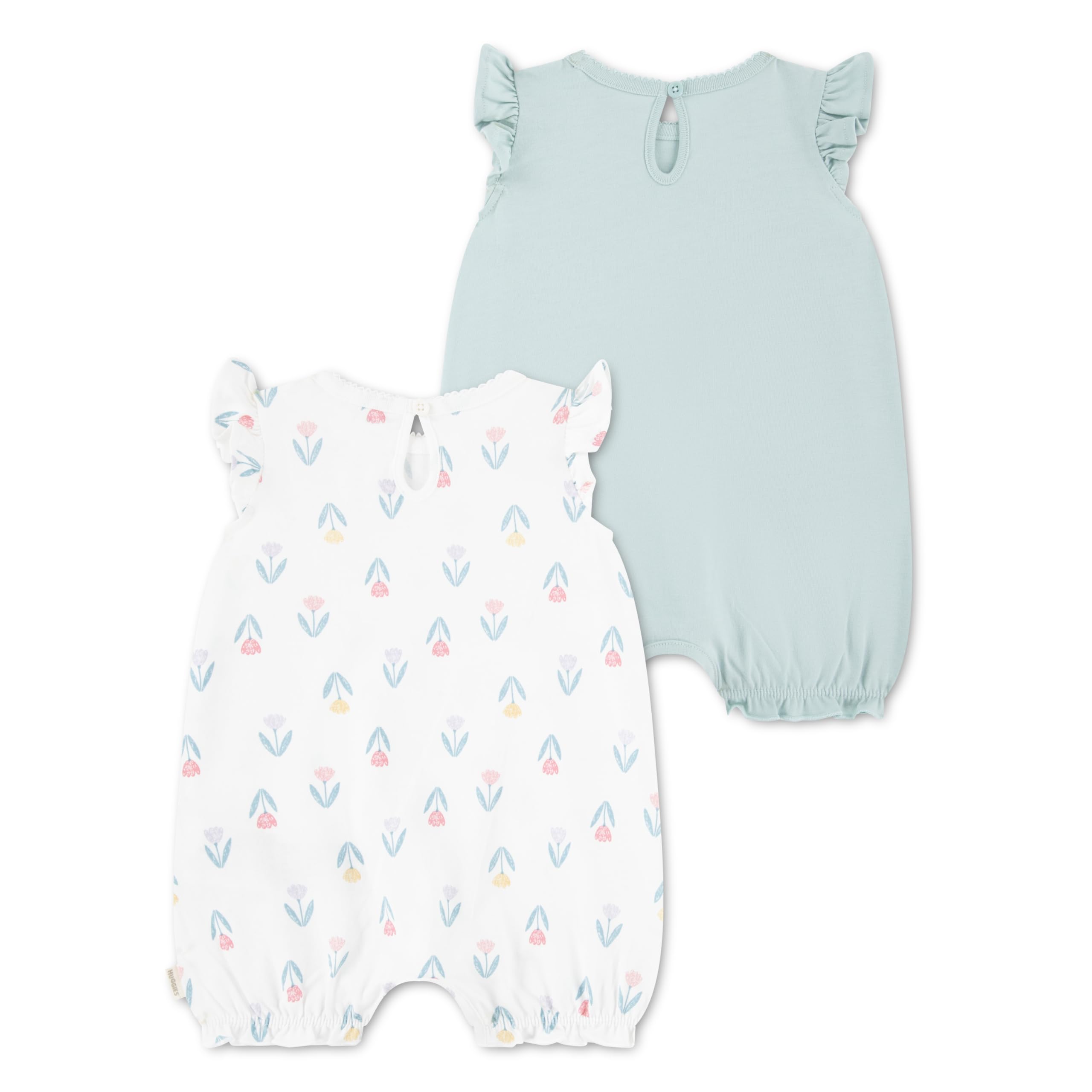 HUGGIES Z3305 HUGGIES Paquete de 2 mamelucos Bebé-Niñas (Pack de 2)