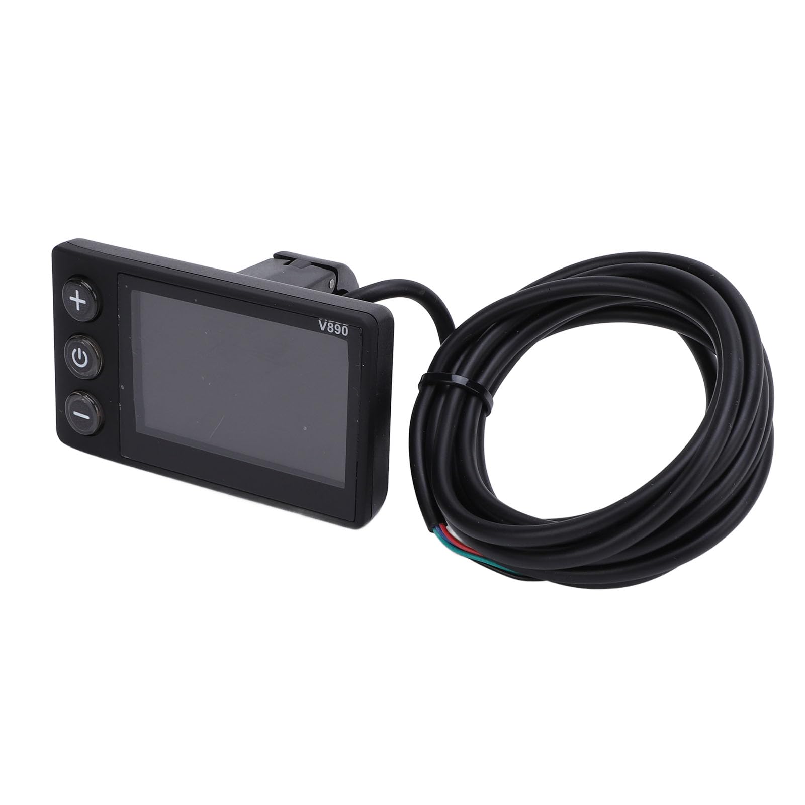 Wyświetlacz LCD do jazdy na rowerze Wielofunkcyjny kolorowy ekran panelu sterowania do kierownicy 22,2 mm