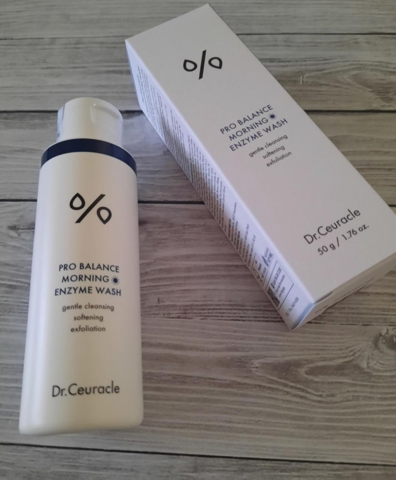 Dr. Ceuracle Dr.Ceuracle Pro Balance Enzyme Powder Face Wash - Korean Day and Night Natural Enzyme Powder Face Wash for Deep Pore Cleansing, Sebum Removing, pH Skin Balancing Care (Morning Wash)