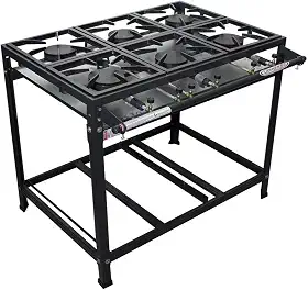 Fogão 6 Bocas Alta Pressão Linha Prime Itajobi