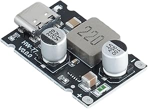 Electrobot PD65W USB-C Fast Charging Module Board PD3.1 QC3.0 USB Type-C Charge Circuit 5V 9V 12V 15V 20V Output Voltage Selector for Mobile Phone Laptop Power Bank Fast Charger Projects