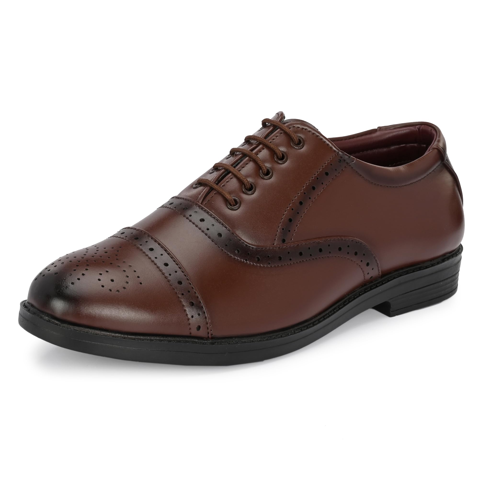 Men's Formal |Business Casual Lace-Up Derby Dress Shoes | Comfort, Style and Durability for Professional or Formal Wear (6458)-image-42