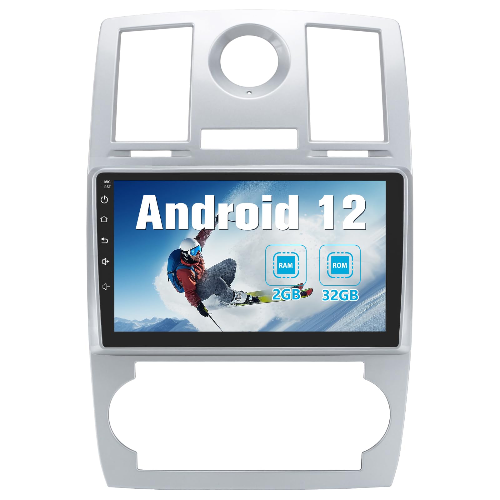 9" Android 13 Car Stereo Radio GPS NAVI For Chrysler 300 C 2004-2007 – 2 DIN