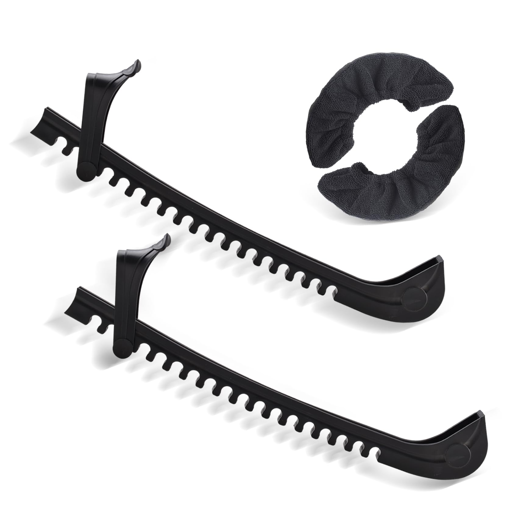 NANAOUS Ice Skate Guards Ice Skate Blade Covers Skate Blade Protector, Adjustable Skate Guards for Hockey or Figure Skating