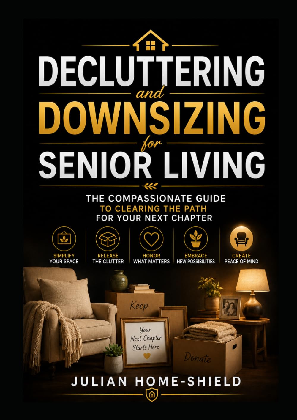 Decluttering and Downsizing for Senior Living: The Compassionate Guide to Clearing the Path for Your Next Chapter (The Home Fortress: The Aging-in-Place Blueprint for Senior Living)