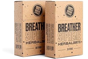 Tobacco and Nicotine Free Herbal Cigarettes, 40 Count