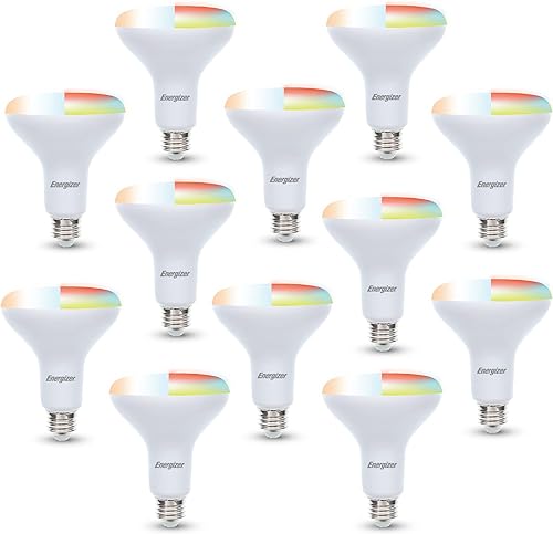 Miniatura 9 de Energizer - Bombilla LED inteligente multicolor y multicolor, BR30, Google Assistant, Tienda Alexa, Siri, Connect App, 16,000,000 personalizaciones