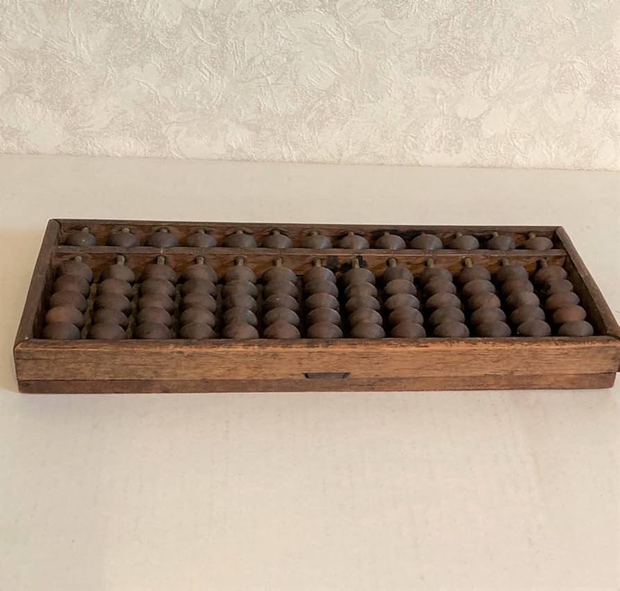 そろばん　レトロ　アンティーク Amazon.co.jp: 学校系】昭和レトロそろばんまとめて木製算盤