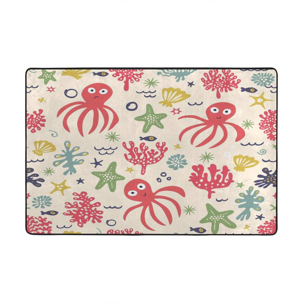 Tapis de maison motif pieuvre pour sublimer le sol de votre salle à manger