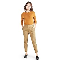 Dockers Refined Slim Chino, Pantaloni Donna, Harvest Gold, 25 Regular