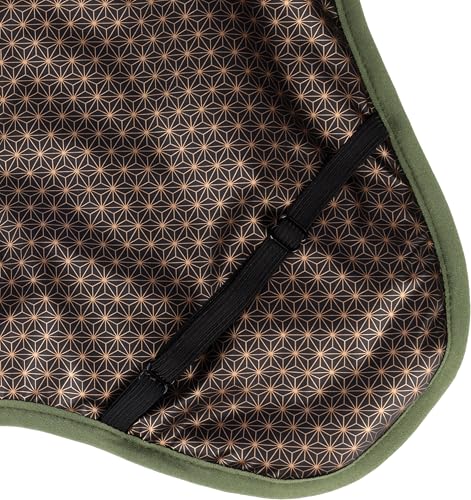 Flamingo Hundemantel Winter – Cujo Grün – 55cm – warm & modisch – Polyester – wasserabweisend – isothermische Innenschicht – Klettverschluss – reflektierende Streifen – Geschirröffnung