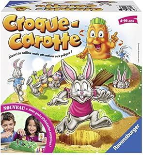Ravensburger 22223 French Board Game Croque-Carotte [Funny Bunny French Edition]