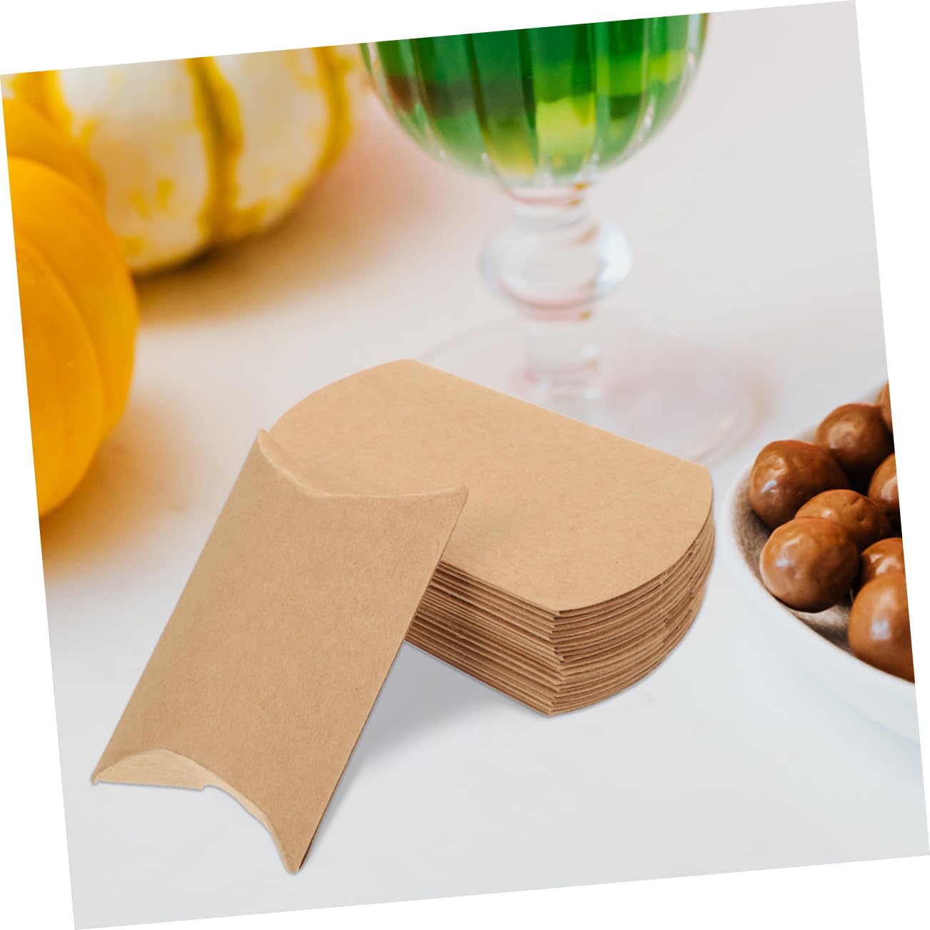 iplusmile 250pièces Boîte à Bonbons Kraft Conteneurs De Petite Pour Anniversaires Et Mariages Décorations Personnalisables Pour Sucreries Et Petits