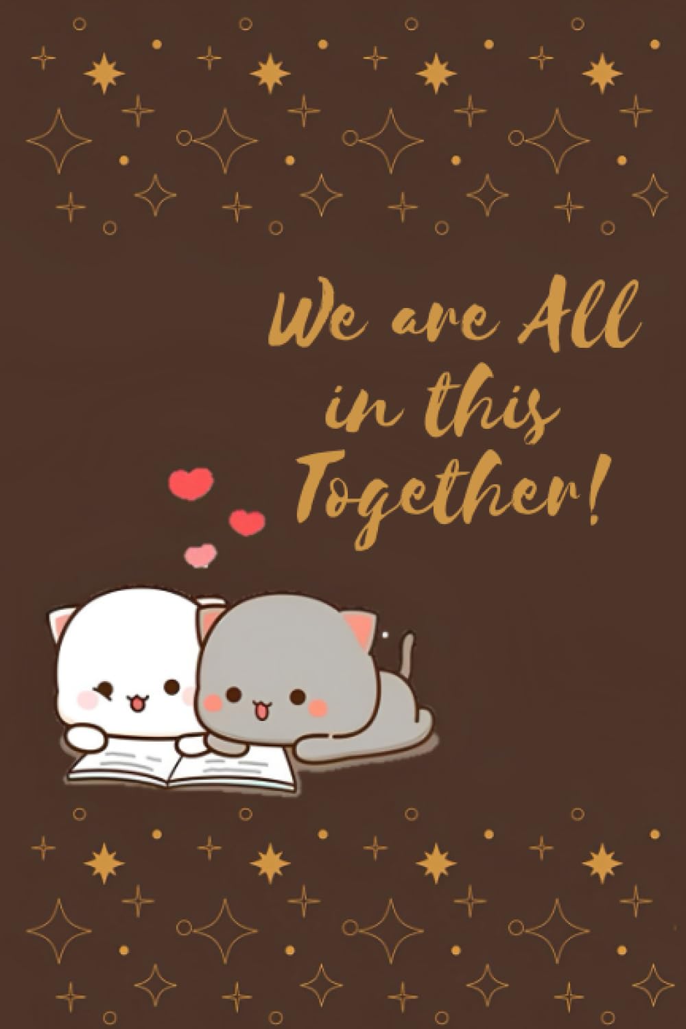 Bubu Dudu Cute Notebooks: 6*9 inch 120 lined pages notebook