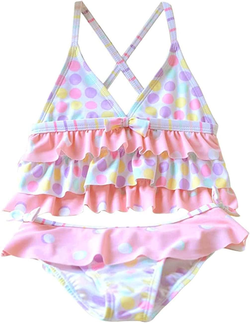 Amazon.co.jp: [アンジュココ] 水着 女の子 セパレート 子供
