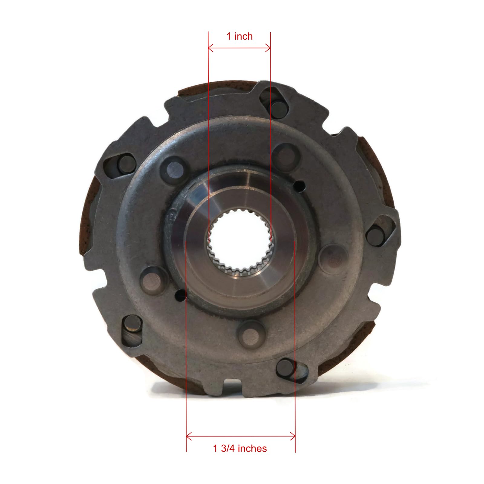 The ROP Shop | Clutch Shoe Carrier Assembly for 2008 Yamaha Grizzly 660 YFM66FGXR, YFM66FGXGR