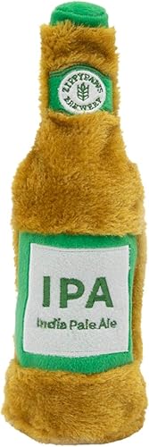 Miniatura 1 de ZippyPaws Happy Hour Crusherz - Juguete para perros grandes y pequeños, juguete arrugado para perros sin relleno, juguete chirriante para perros,