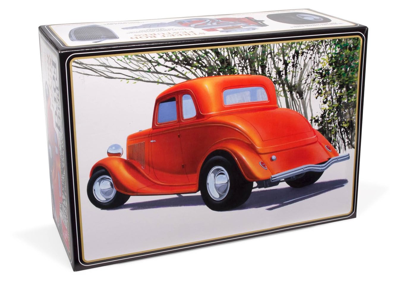 Amazon.com: AMT 1934 Ford 5-Window Coupe Street Rod 1:25 Scale