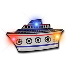 Seafaring Light Show LED Cruise Ship Lapel Pin Flashing Body Light