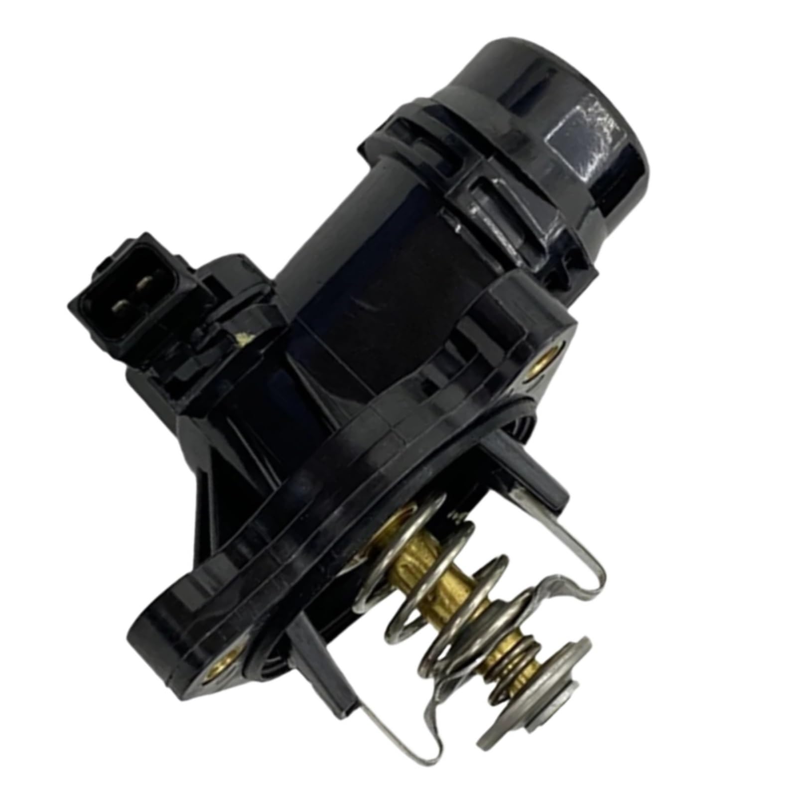 Auto Engine Thermostat Compatible With BMW For E60 LCI 520i 2006-2009 For Z4 E85 2004-2008 11537510959 1414601710 Coolant Water Pipe Outlet Flange Thermostat Housing