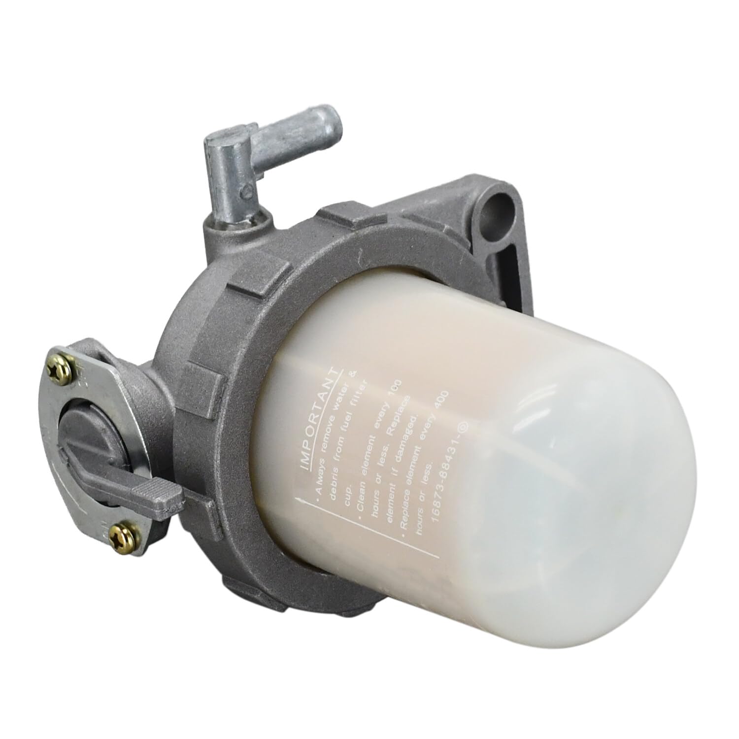 Fuel Filter Assembly For Kioti CK25 CK27 CK30 DK35 DK40 DK45 DK50 DK55 DS3510 – OEM T4125-35012, 1-Yr Warranty