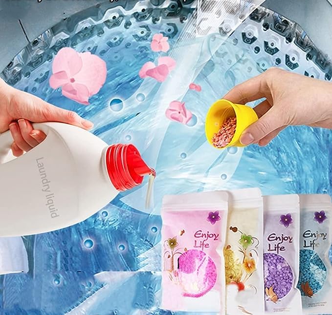 Laundry Fragrance Booster Scent Beads For Soft & Delightful Smelling Clothes (Pack Of 2) 2