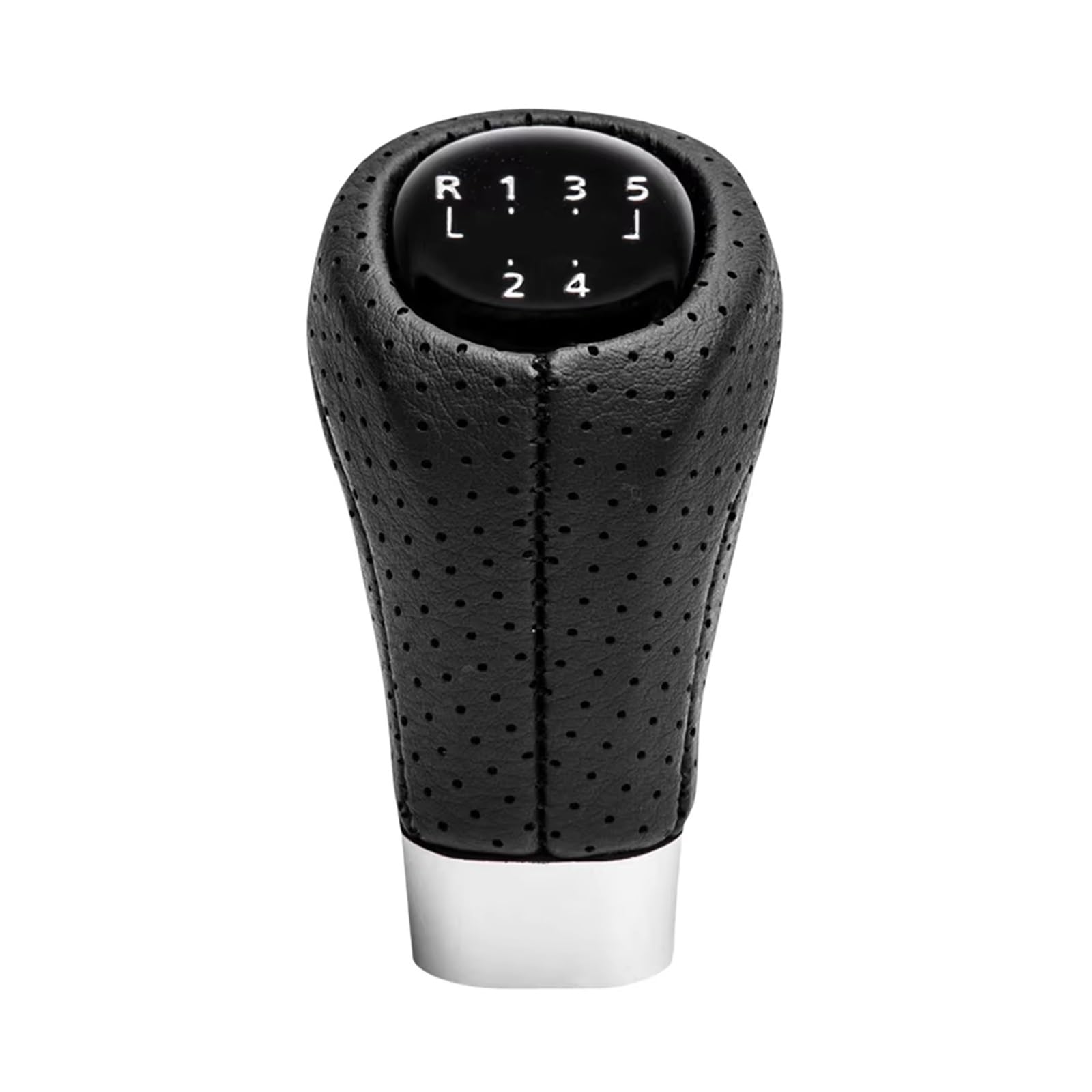 Hguvsjd Car Shift Gear Knob for BMW 1 Series for E81 for E87 Auto Gear Bar Knob Head 5/6 Speed Manual Shift Handball Transmission Shifter Transmission Shifter Lever(6 Speed M Label)