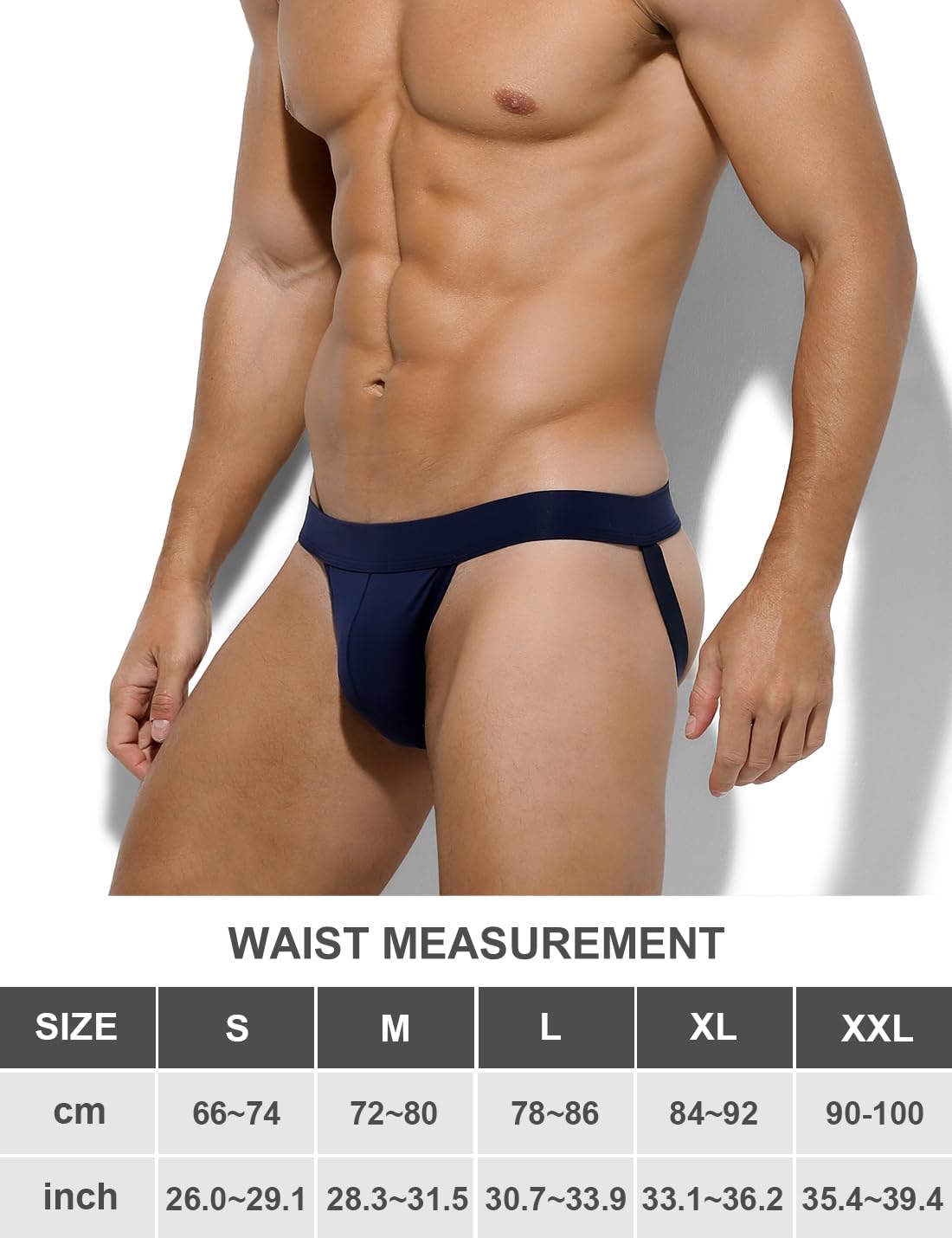 Casey Kevin Jockstrap męska bielizna stringi seksowna miękkość majtki bielizna sportowa podpórka