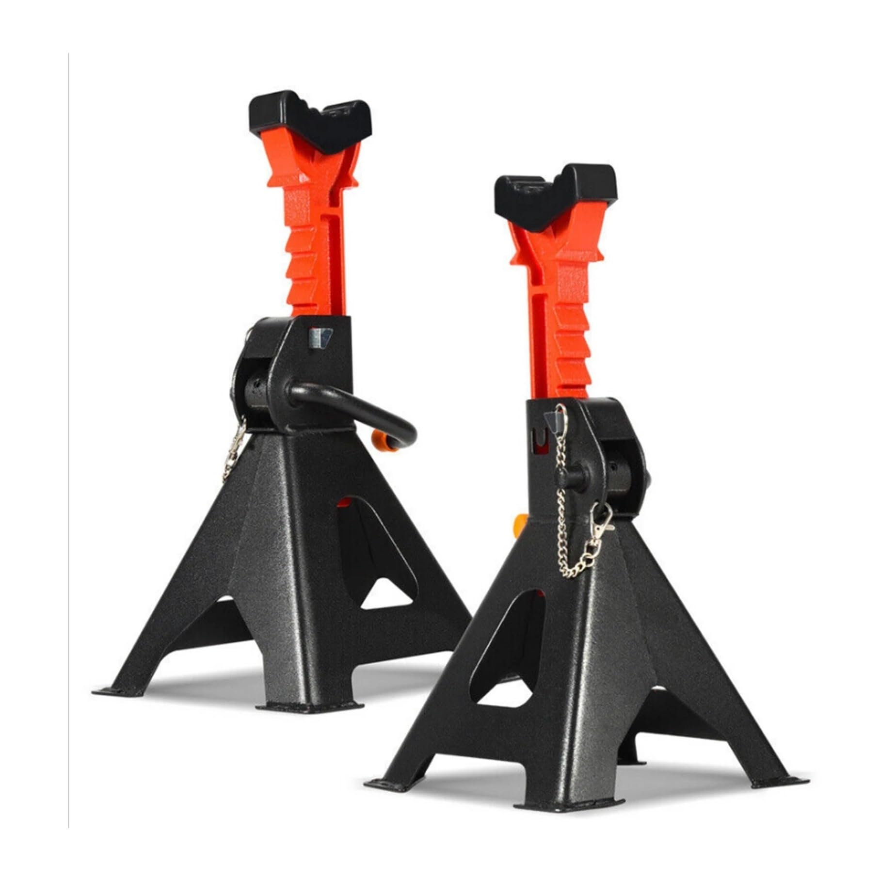 1 par de elevación de Ruedas de Coche de 3 toneladas/6 toneladas | Soporte de gato Reparación de automóviles Soporte de gato de seguridad(6 tons)