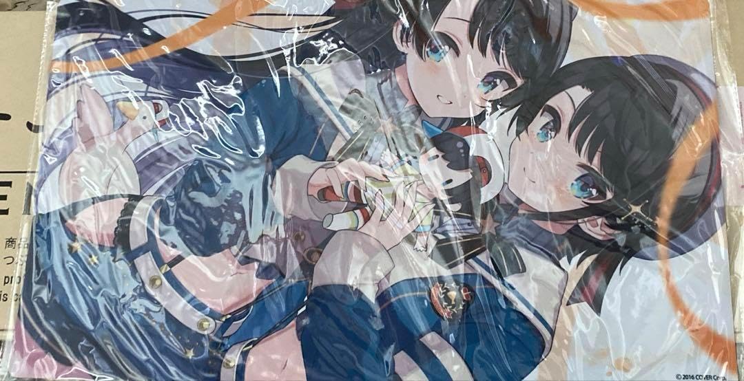 ホロライブ 大空スバル 活動三周年記念 ラバーマット プレイマット