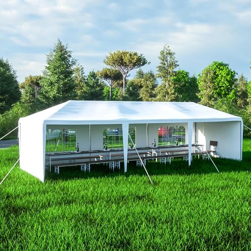 Tente de fête étanche 3x3m pour abriter vos invités du vent