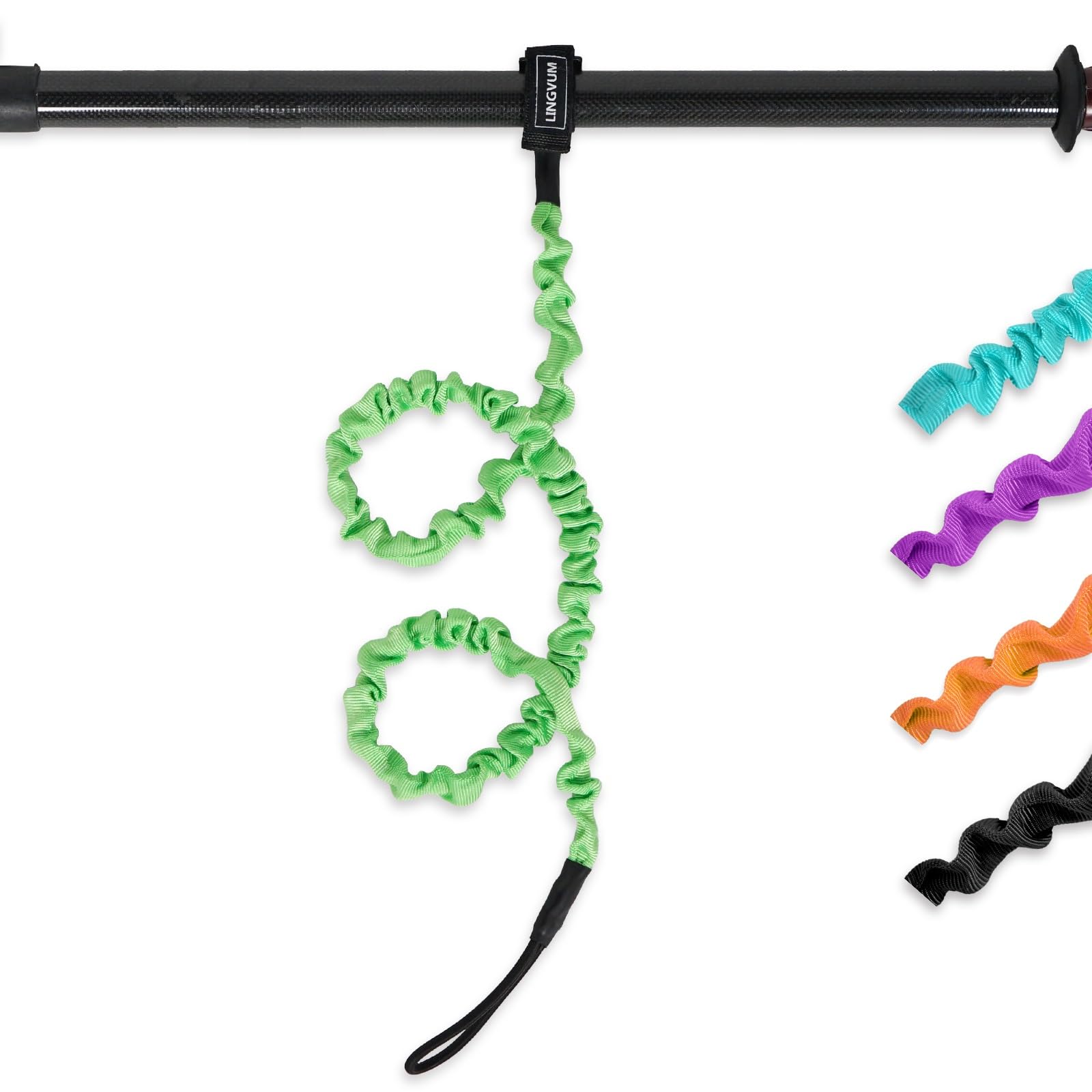 Kayak Paddle Leash Stretchable Paddle Strap Coiled Lanyard Rope for Kayaking Canoing Boating, Fishing Poles Rods, Kayak Paddle Accessories