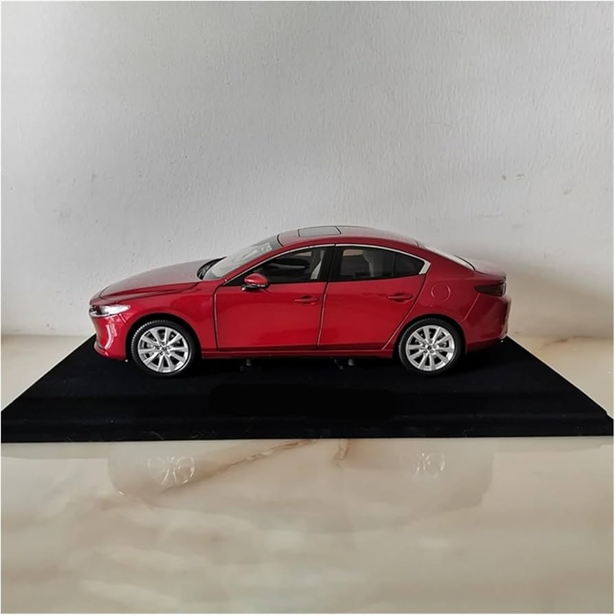 Amazon | ミニカーモデル 1:18スケール、MAZDA 3 AXELAダイキャスト