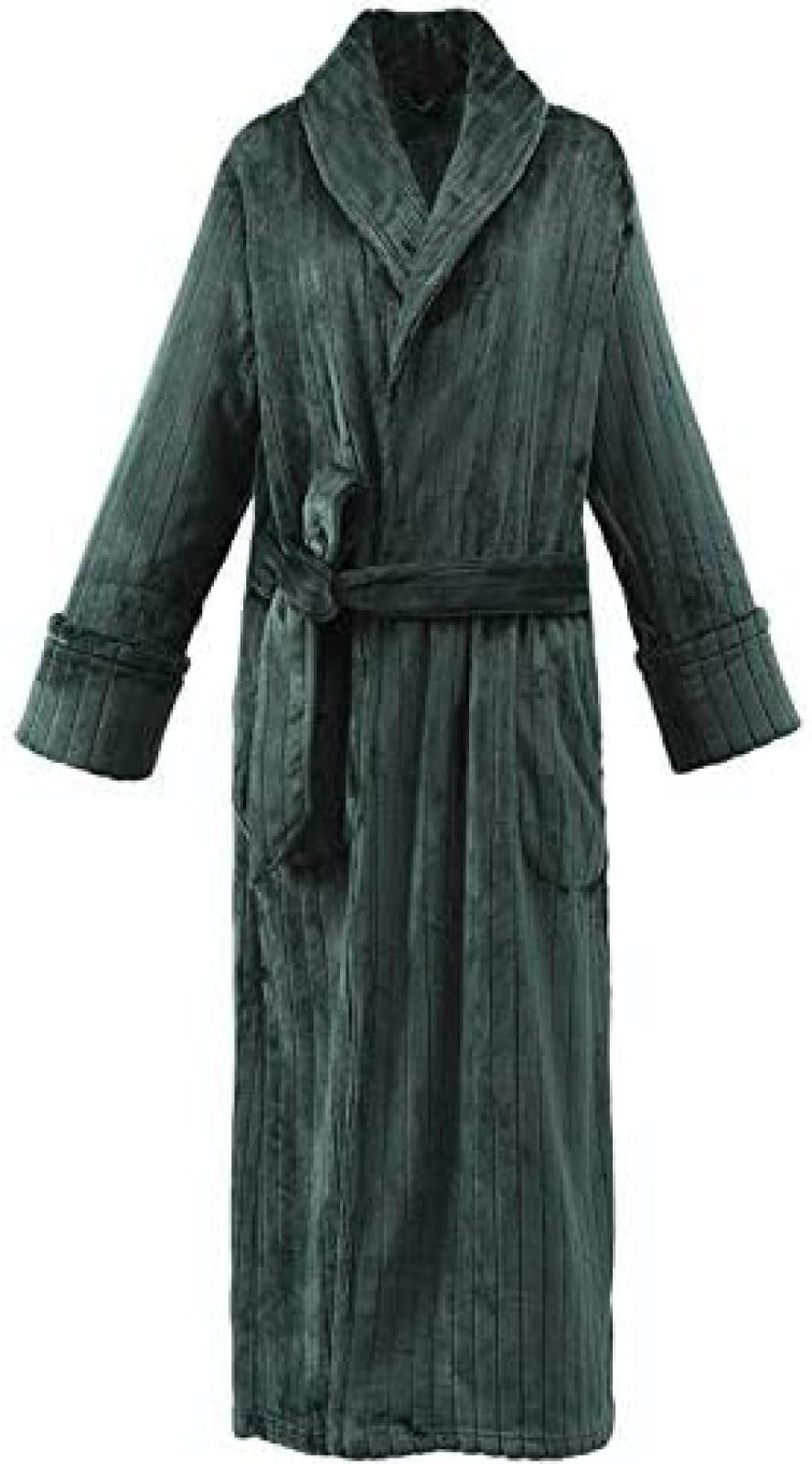Flanelowy szlafrok