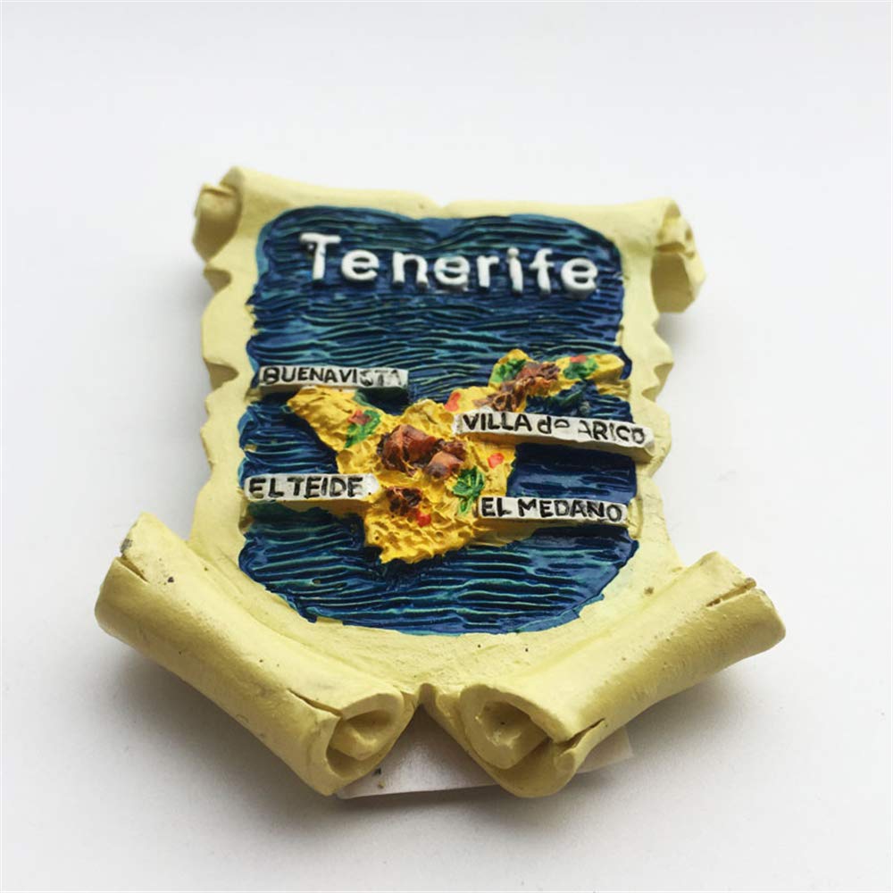 Tenerife Spagna 3D magnete da frigorifero souvenir nazionale viaggio
