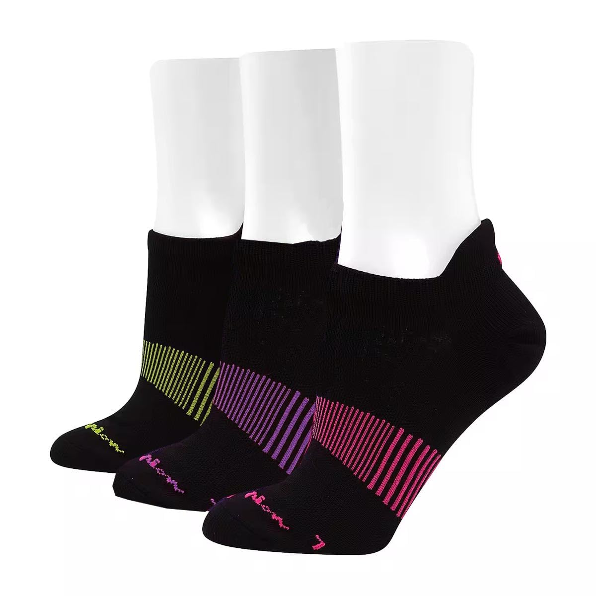 Champion Paquete de 3 calcetines invisibles para mujer