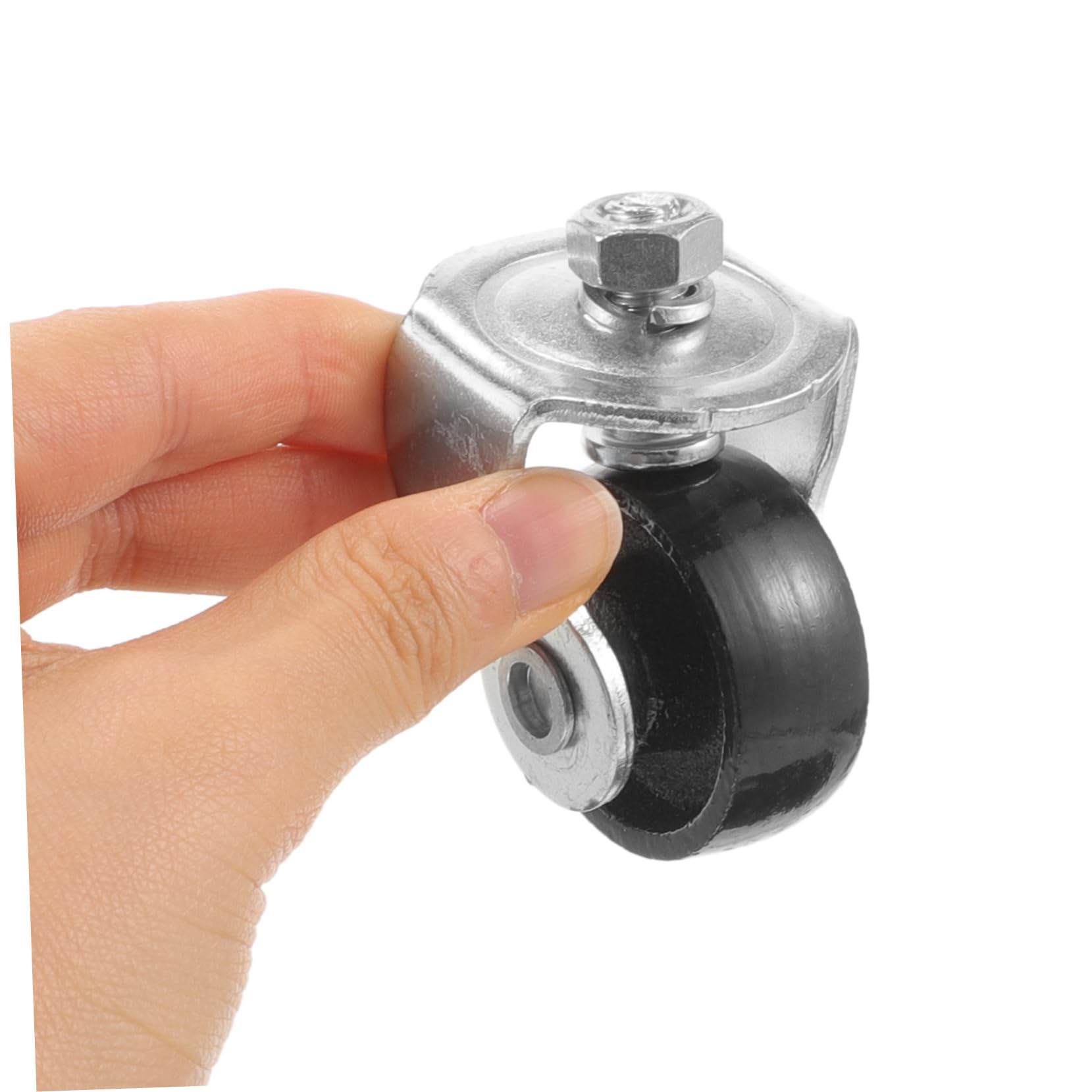 2 Ruote Girevoli Con Cric Per Martinetto Da Pavimento - In Acciaio, Capaci 4 Tonnellate, Per Spostamento Facile Del Martinetto - 4