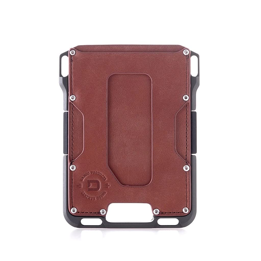 DANGO PRODUCTSM1 Maverick Wallet Compact Wallet, Single Pocket, Whiskey Brown