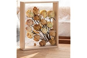 JOSON Wooden Dried Flower Photo Frame