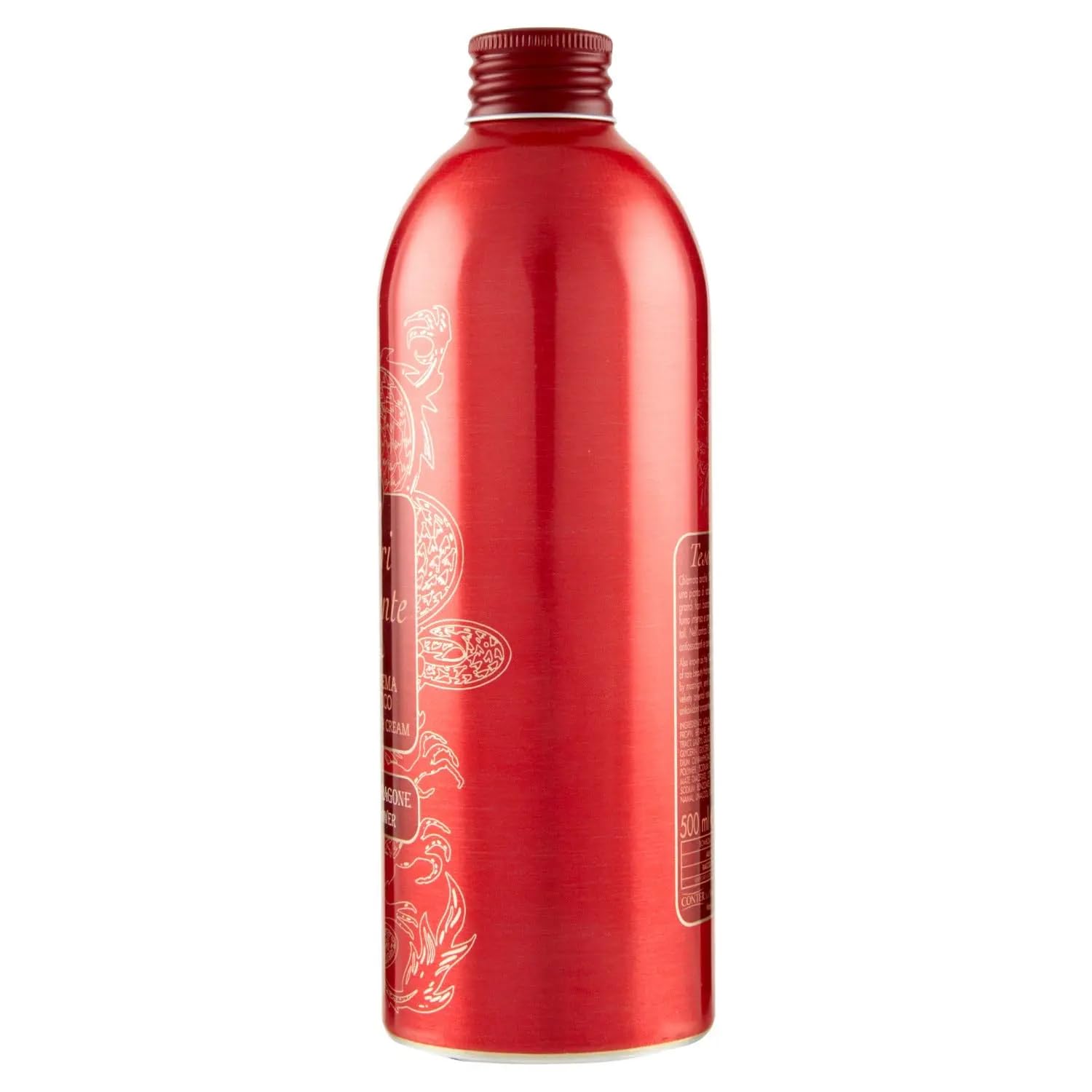 8x Tesori d'Oriente Bagno Crema Fiore del Dragone,Schaumbäder mit Weiße Blumen,Reinigen die Haut und spenden Nährstoffe und Feuchtigkeit,500ml + Beni Culinari Kostenloser Schlüsselanhänger