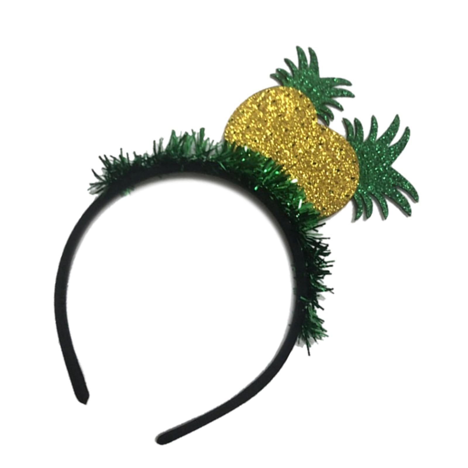 FROMCEO Glitters Hawaiian Fruit Theme Headband Adjustable Hairband For Dance Performers And Party Celebration Dressingup Props