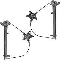 Vista 81 de TRQ Juego de elevalunas eléctrico trasero compatible con Volkswagen Golf 1999-2006 Jetta VW1550102 VW1551102 1999-2005