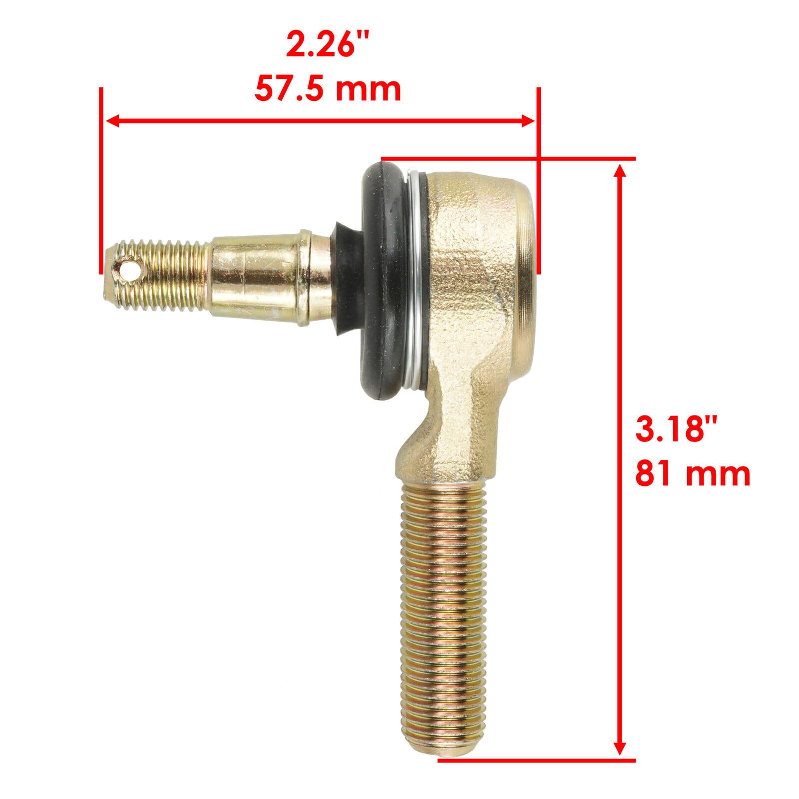 RAVEN Rotule de Direction Compatible pour Suzuki LT-R 450 QuadRacer 2006-2009 - Compatible Quads - Référence RAV-ROT-114