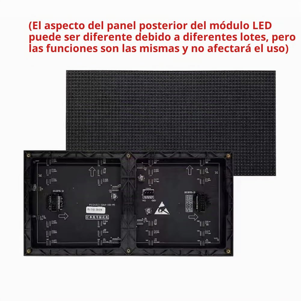4pcs P5 LED Pantalla Interior 64 X 32 Módulo de Pantalla LED 16 Escaneo Pantalla LED a Color 320 X 160 mm